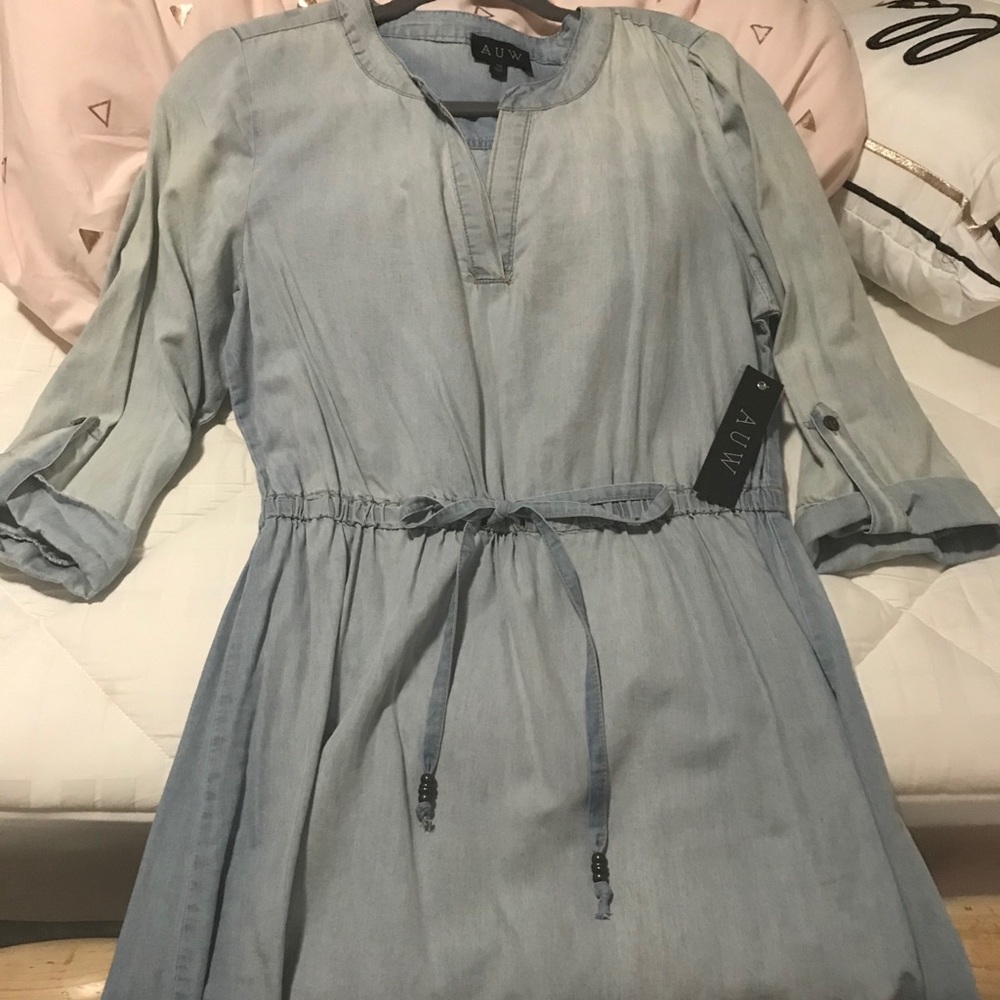 AUW DENIM DRESS MEDIUM